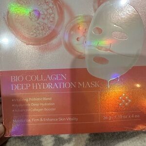 Bio collagen deep hydration mask set of4